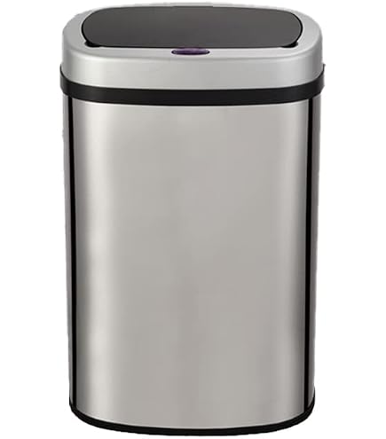 Amazon｜SENSIBLE ECO LIVING 自動開閉センサー付きゴミ箱 47L